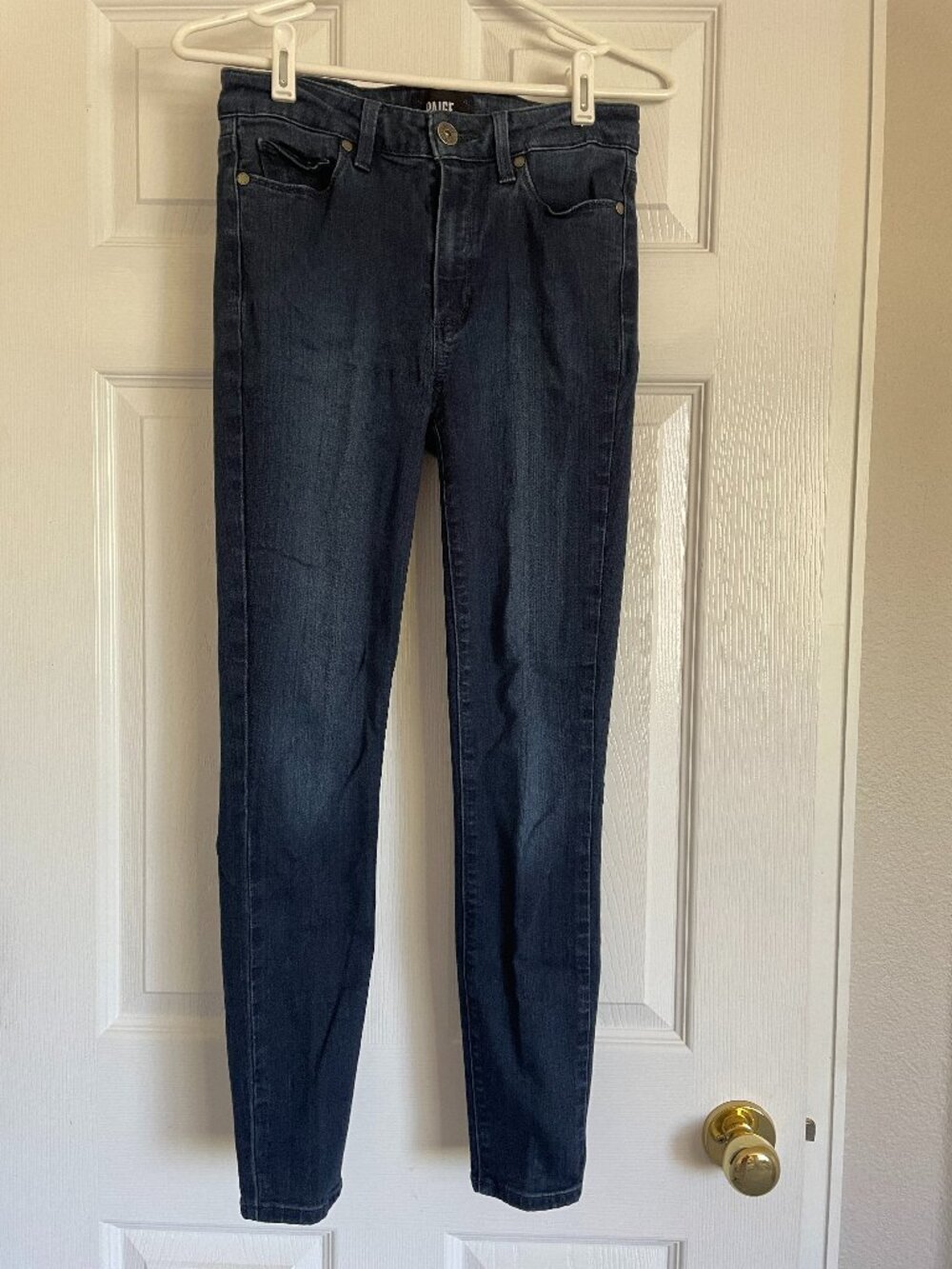 Dark Blue Hoxton Ankle Skinny Jeans